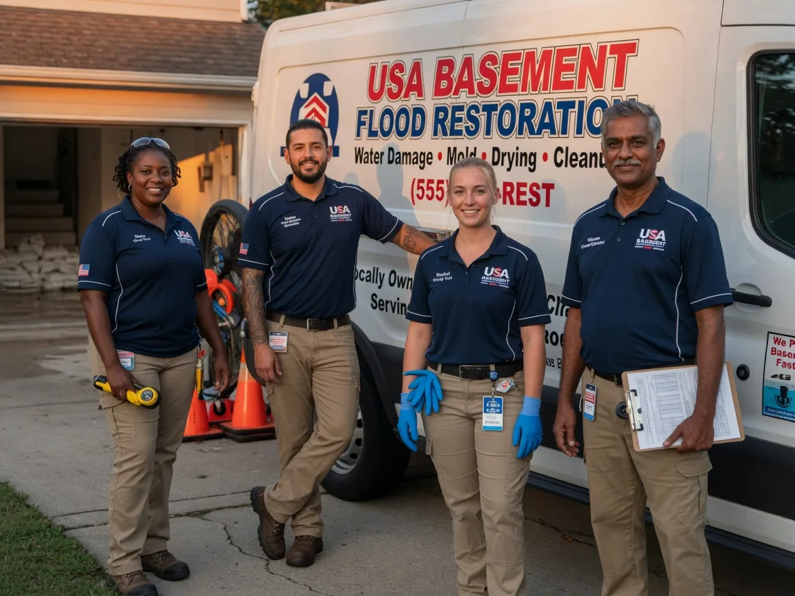 Basement Flood Cleanup company in Mill Shoals, IL